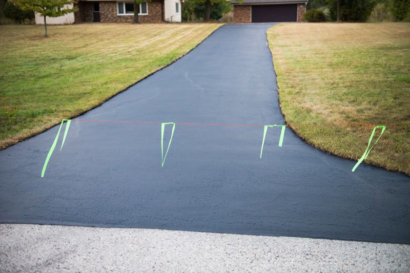 Completed Sealed Driveway
