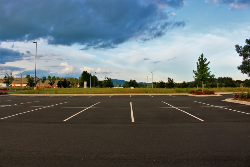 Sealed Commercial Parking Area