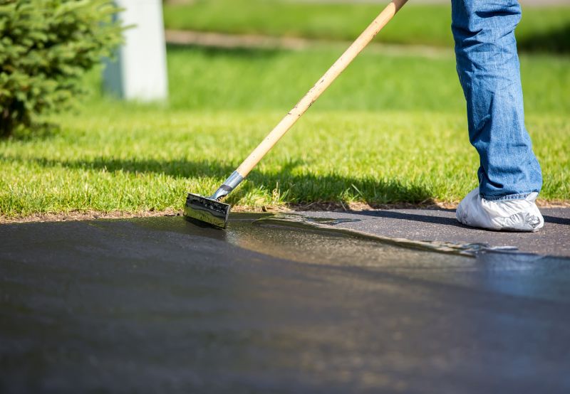 Residential Driveway Sealcoating